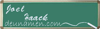 Joel Haack Visitenkarte